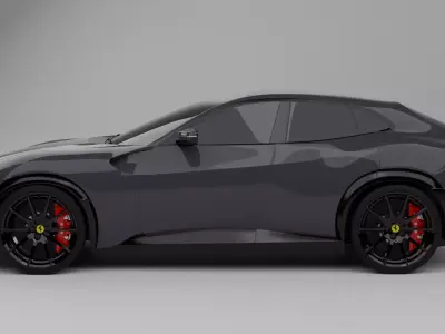 Ferrari Purosangue 3D model