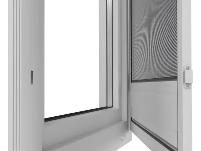 insect net with door 3D model 3D model
