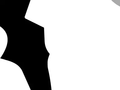 Pitchfork  Low-poly 3D model