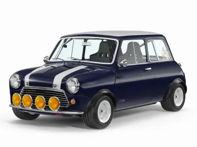 Rally Car 3D model purchase