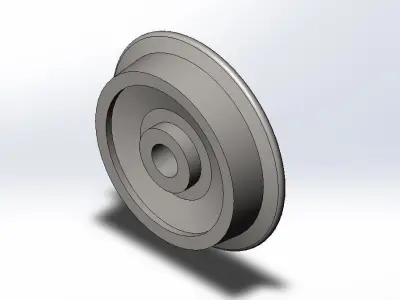 Wheels for model railways H0 Free 3D print model