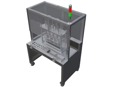 Pressure cycler 3D model