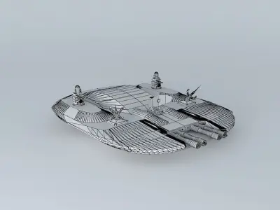Energetic Cannon LPIG6 Free 3D model