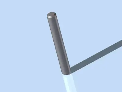 Adjustable Wrench - Detailed Mechanical CAD Model   3D model