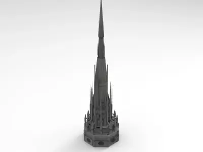 Arch Magician Tower Palace 6  3D model