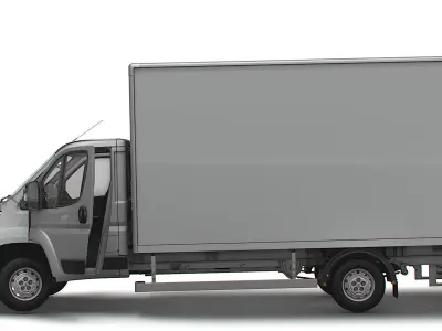 Peugeot Boxer Box HQInterior 4300WB 2023 3D model