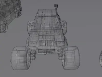 Car low poly pack 2 Low-poly 3D model