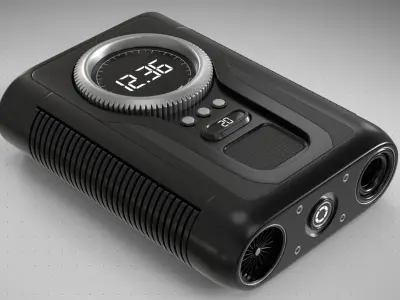 Portable Air Compressor 3D model purchase