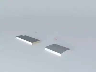 BKPR/LYPR Prishtina International Airport Kosovo Free 3D model