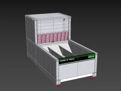 Pitco PCC14 Crisp N Hold Countertop Food Station 3D model