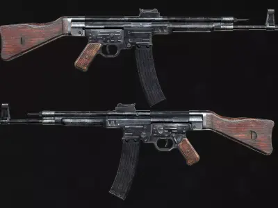 StG 44 Low-poly 3D model