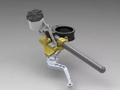 Left Clip On Assem1XT Free 3D model