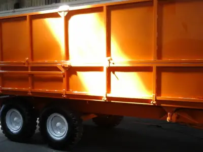 Farm tipper Body  Tri-sides 3D model
