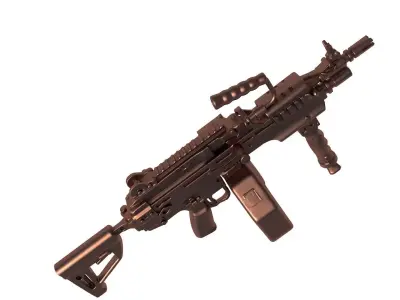 kmg556cl  -  rifle 3D print model