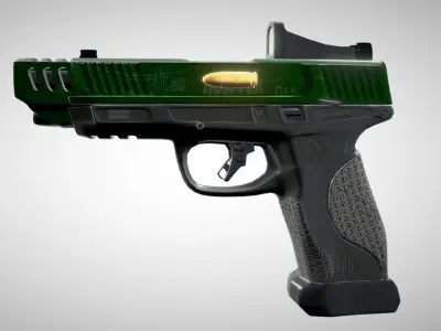 PISTOL 10mm  3D model