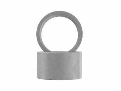 Concrete Rings  3D model