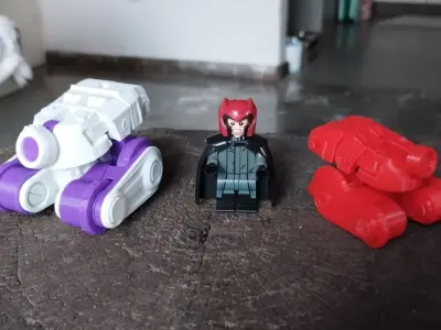 LadyBug Transformable RobotTank  - FREE Free 3D print model