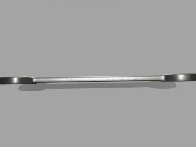 wrench Low-poly 3D model 13