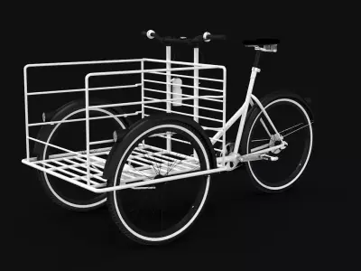 FKV Cargo Bicycle 3D model