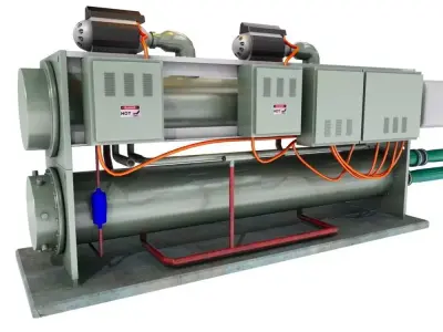 chiller evaporative condenser 3D model