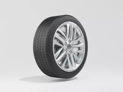 Acura CDX 2016 Wheel 3D Model 3D model