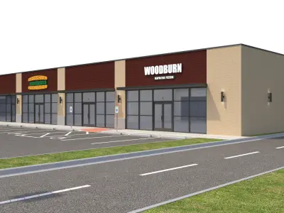 Retail-190 Retail Store 3D model