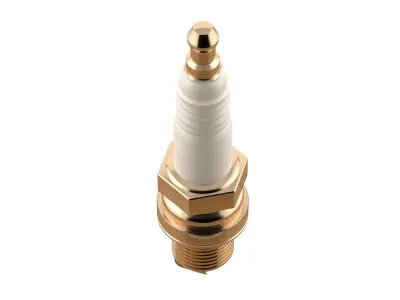 Spark Plug Free 3D model
