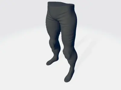 Military Pants Low-poly 3D model purchase