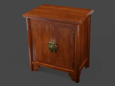 Chinese Dresser 3D model