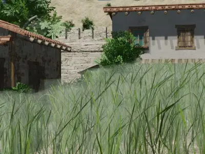 Walled Town 3D model