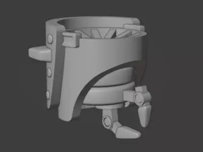 Construction Robot factorio  3D print model