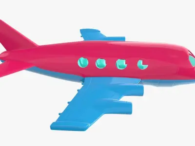 Plane toy 3D model buy