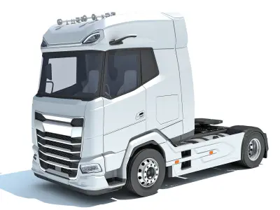 Generic Semi Truck 2023 3D model