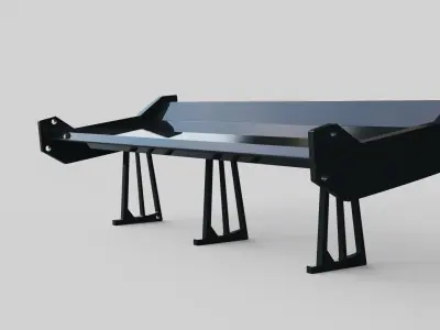 spoiler auto garage tuning vol2 3D model