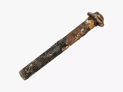 Broken Bolt 01 RAW SCAN 3D model