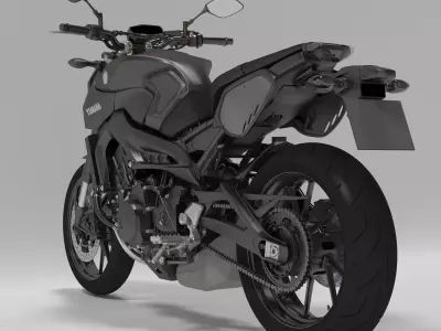 Yamaha Moto 3D model
