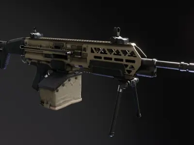 FN Evolys Low-poly 3D model