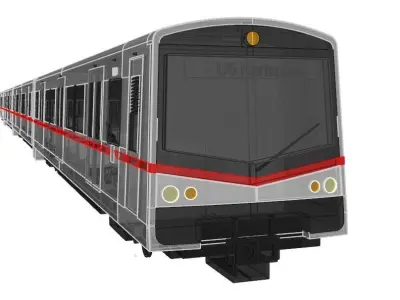 Metro Vienna - Wiener Linien 3D model
