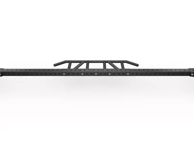 Long MultiGrip Pull Up Bar Low-poly 3D model