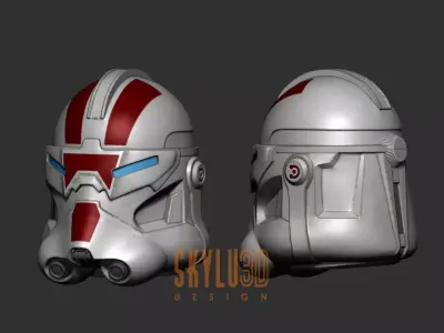 Jek-14 Realistic Styled Helmet 3d print files 3D print model