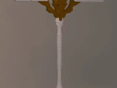 Medium-Poly Meel Weapons 3D model