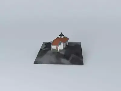Church st. Atanas - Varadil Free 3D model