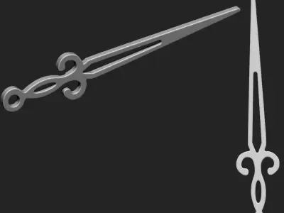 Clock Arrow IMM Brush Pack 21 in One 3D model