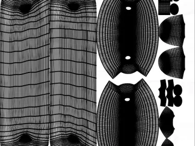 Steel sword PBR game ready 3D model