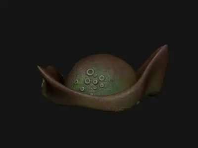 Flying Dutchman Crew Hat - Pirate Costume Low-poly 3D model