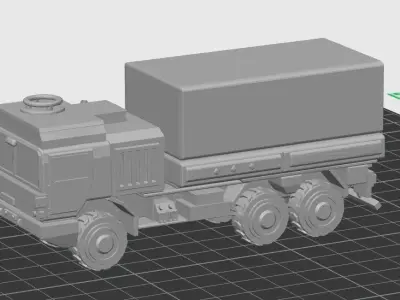 UTF 5to Bundeswehr Lkw Truck 3D print model