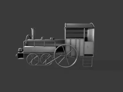 Car 05 Low-poly 3D model