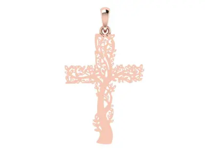 CROSS PENDANT CR177 3D print model