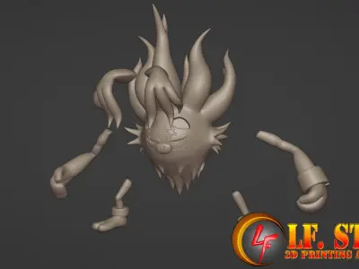 Pokemon Annihilape 3D model