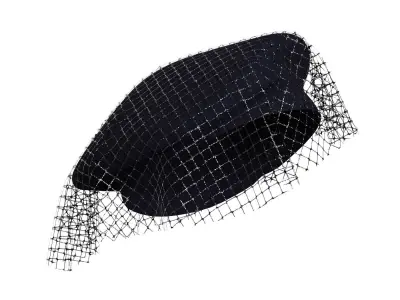 Mesh Beret 3D model